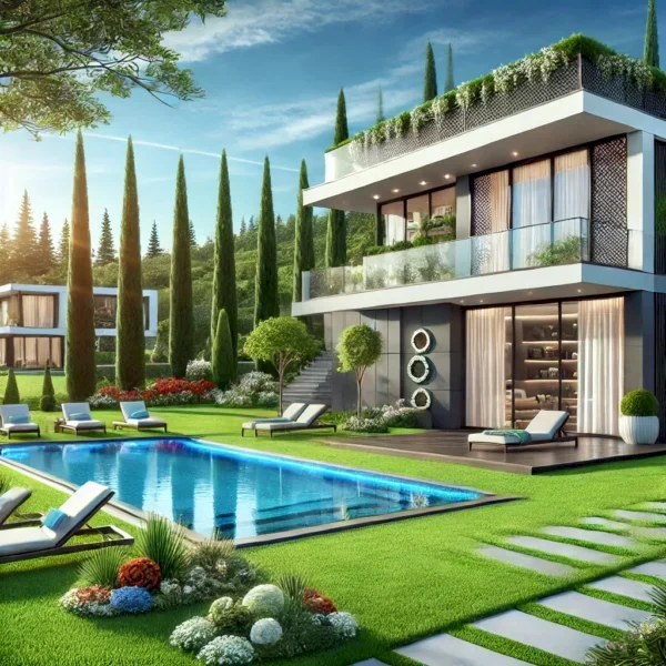 Lüks Villalarda Peyzaj Tasarımı Nasıl Olmalı?