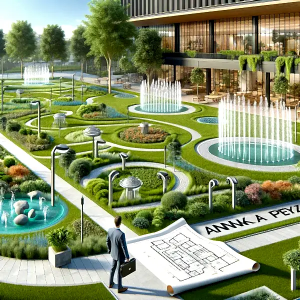 Modern Bahçe Tasarımı